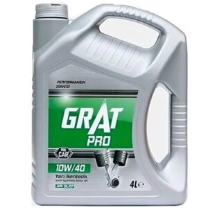 Grat Pro Motor Yağı 10W/40 - (4 Litre)