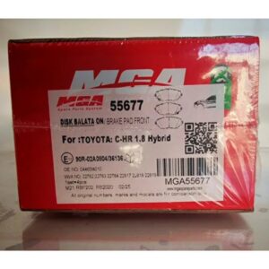 Mga 55677 Toyota Ch-r 1.8 Hybrid Disk Balata Ön