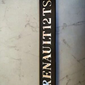 Parcafix Dizayn Renault Uyumlu 12 Tsw Bagaj Yazısı Geçmeli